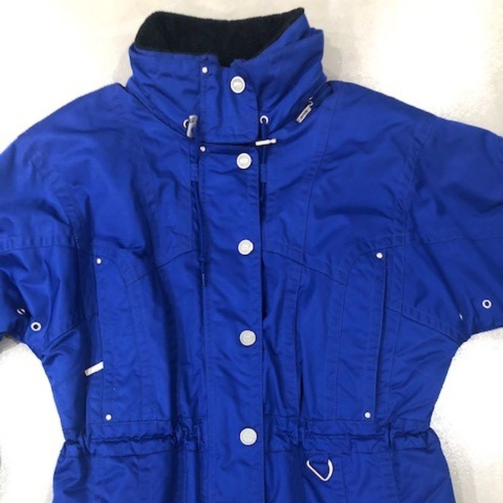 Marker Royal Blue  Ski Jacket - Size 8 - Picture 4 of 16